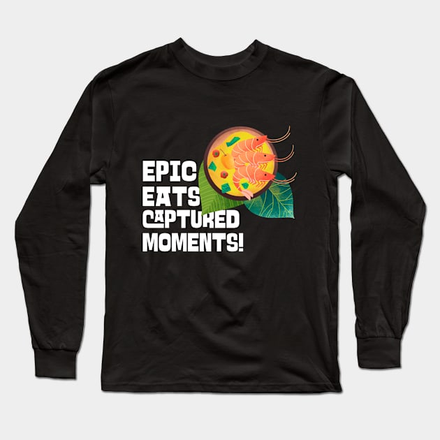 Food bloggers capture epic eats Long Sleeve T-Shirt by Hermit-Appeal